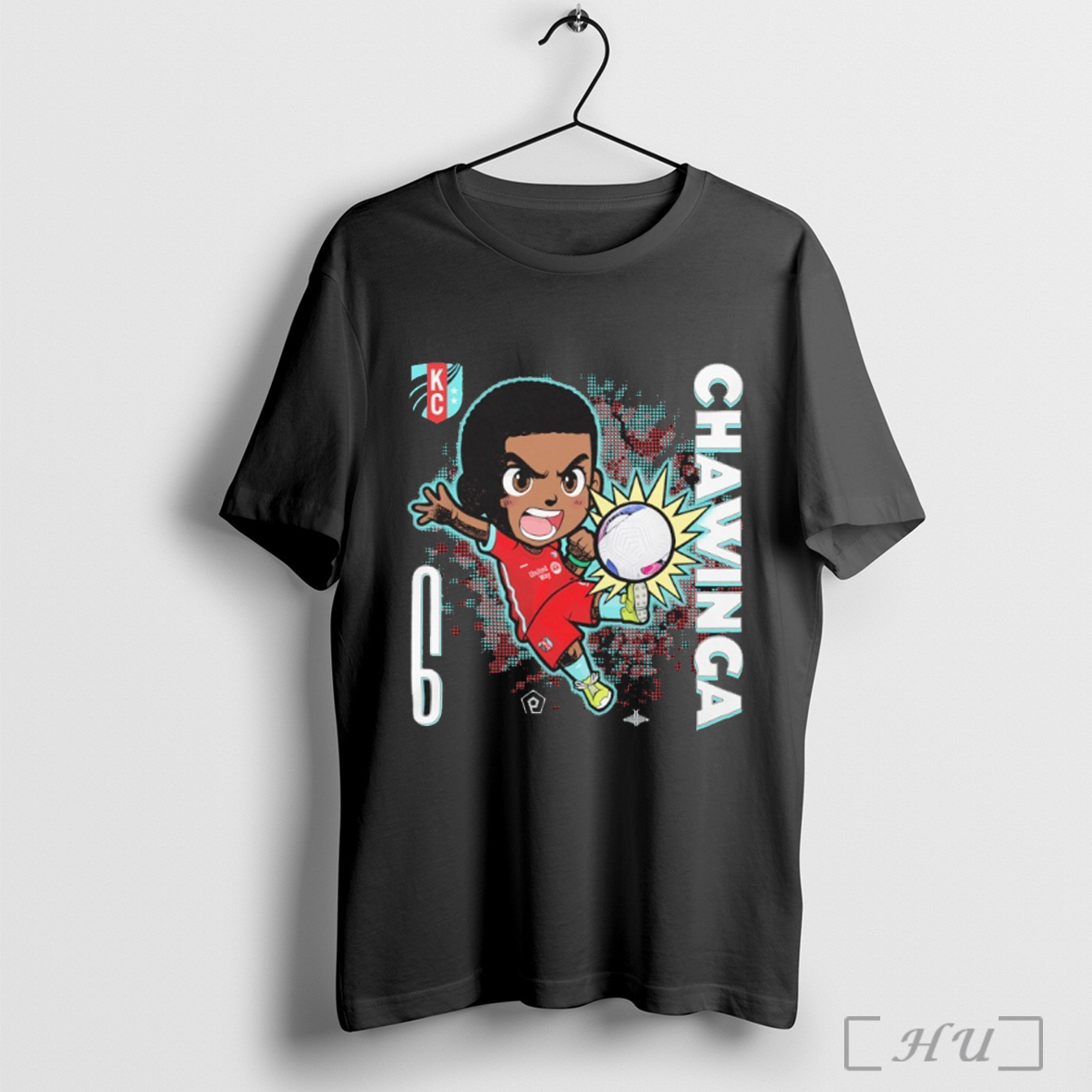 Temwa Chawinga Kc Current Chibi Player 2 0 T Shirt Sweatshirt