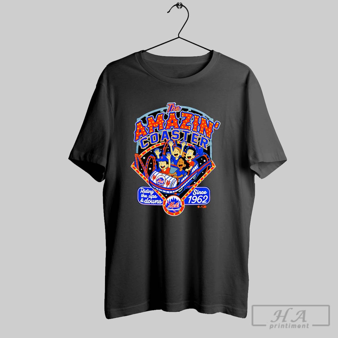 The Amazin Coaster Riding The Ups And Downs Shirt Hoodie Sweater Longsleeve And V Neck T Shirt