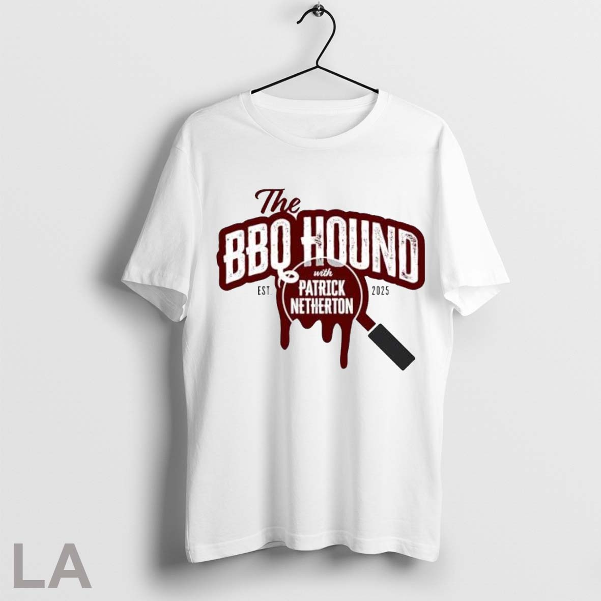 The Bbq Hound With Patrick Netherton Est 2025 Shirt