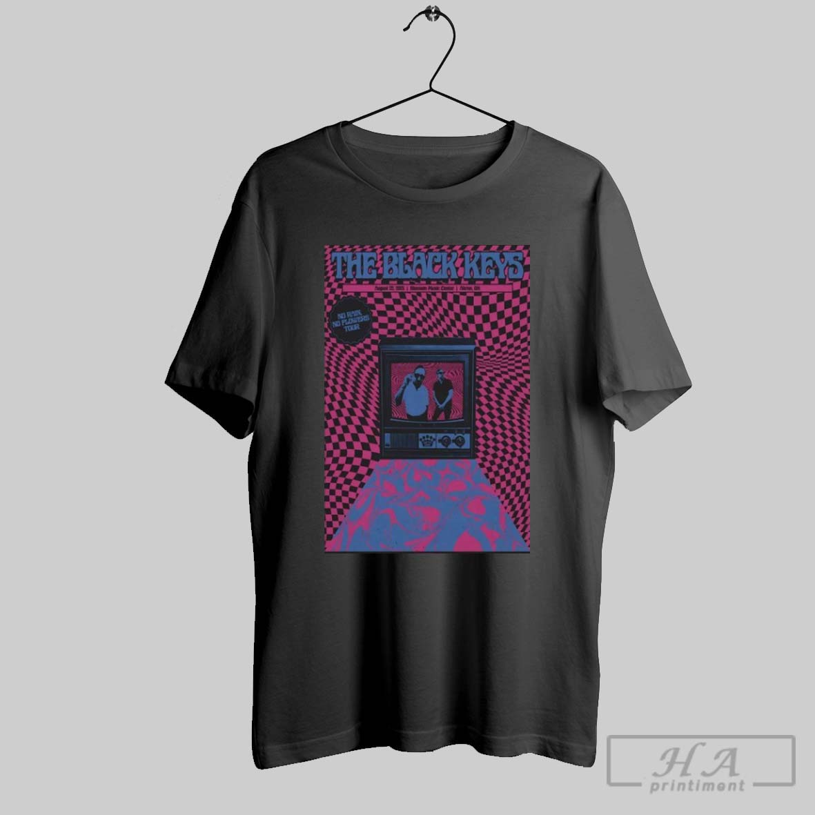 The Black Keys No Rain No Flowers Tour In Cuyahoga Falls Oh On August 22 2025 T Shirts