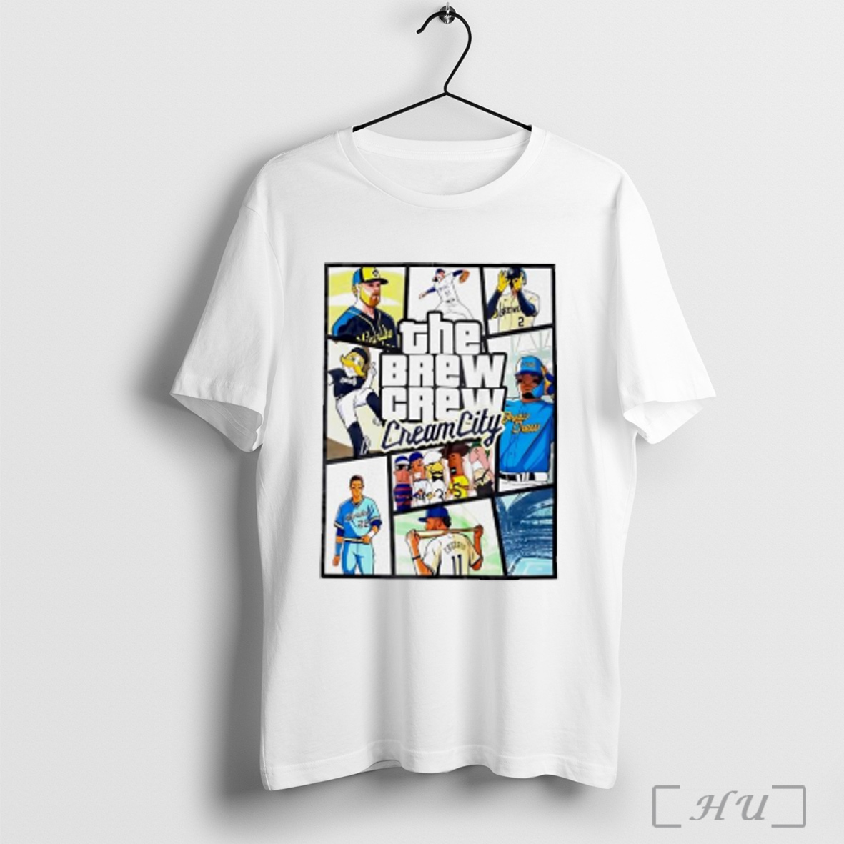 The Brew Crew Cream City Gta Style T Shirt Sweatshirt