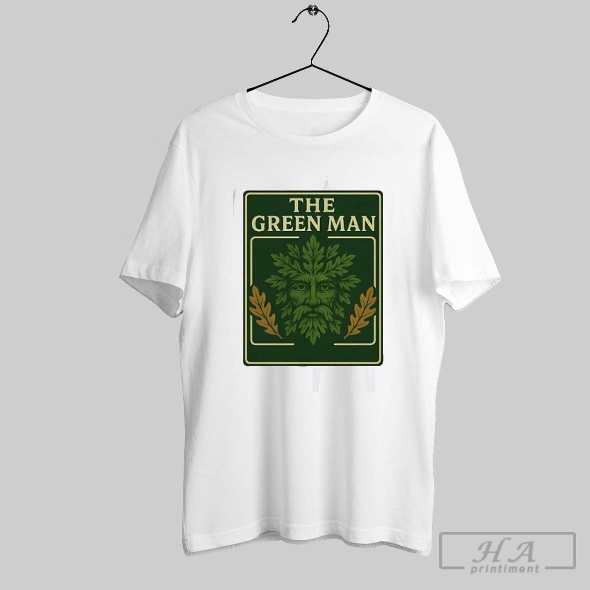 The Green Man Portrait Shirt