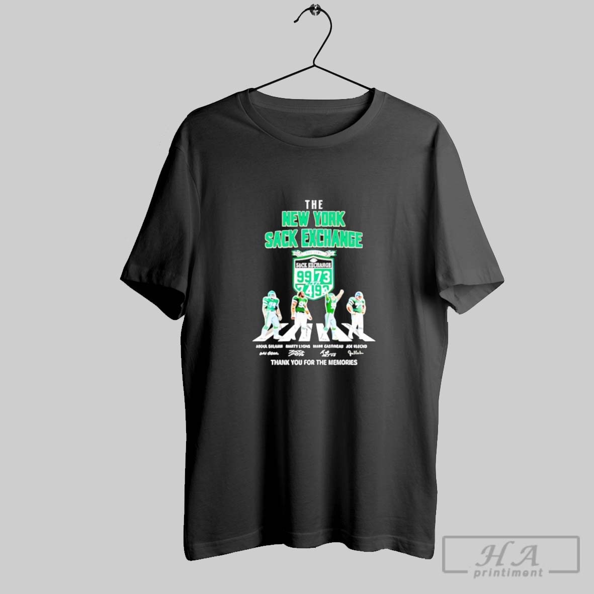 The New York Sack Exchange Abbey Road Thank You For The Memories Shirt