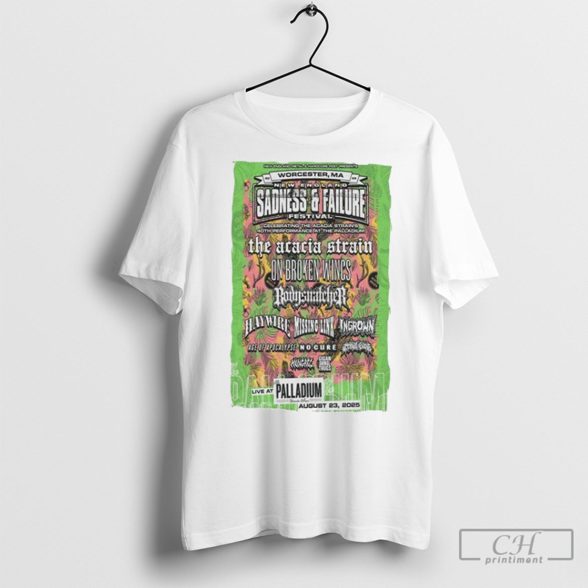 The Sadness And Failure Festival Lineup 2025 Tee Shirt Sweatshirt