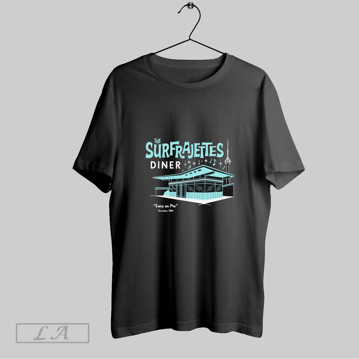 The Surfrajettes Diner Easy As Pie Toronto On Shirt