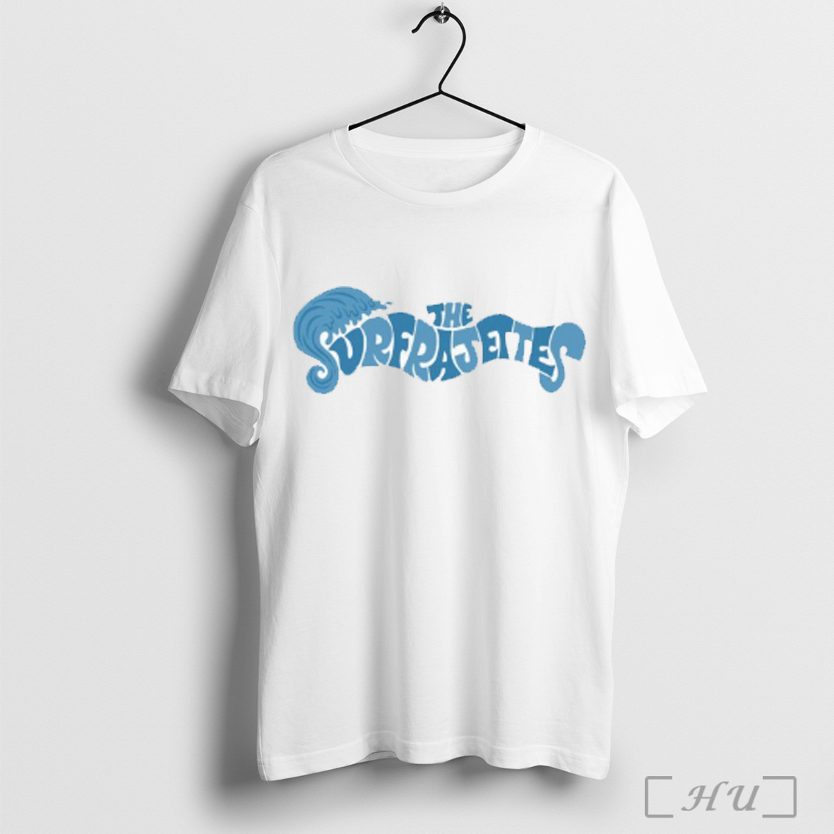 The Surfrajettes Wave Logo T Shirt Sweatshirt