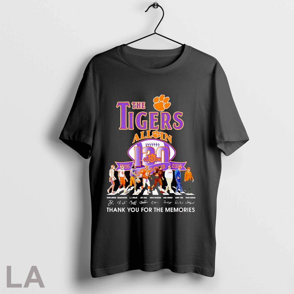 The Tigers All In 130 Seasons 1986 2025 Thank You For The Memories T Shirt
