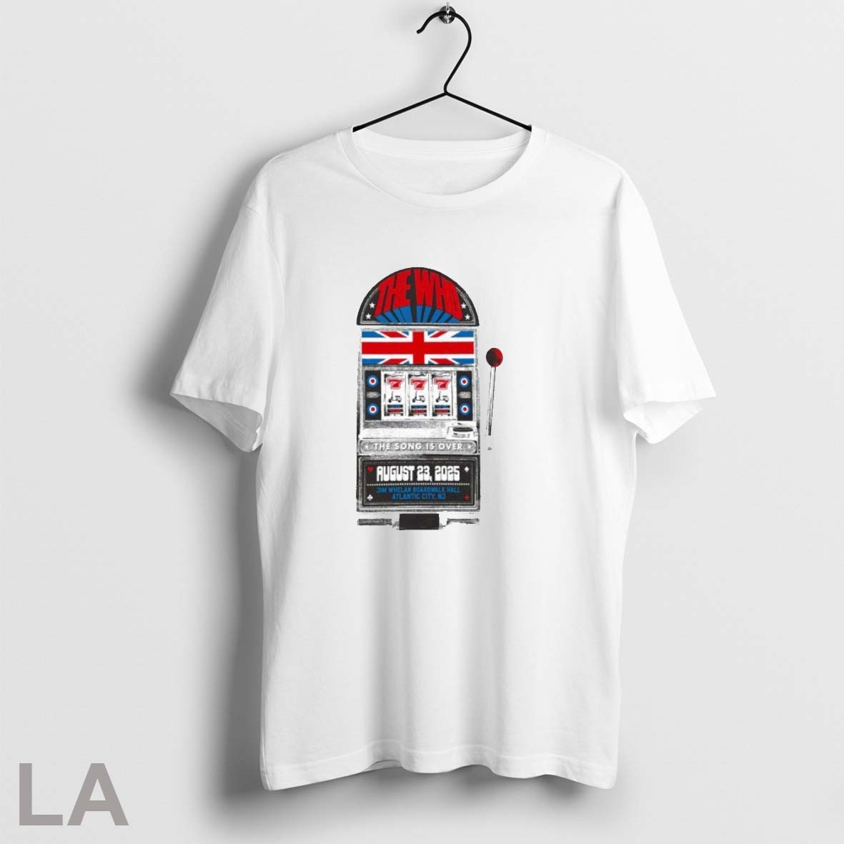 The Who Boardwalk Hall In Atlantic City Nj August 23 2025 Poster Shirt