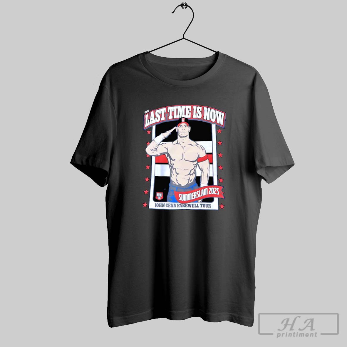 The Last Time Is Now Summerslam 2025 John Cena Farewell Tour Shirt