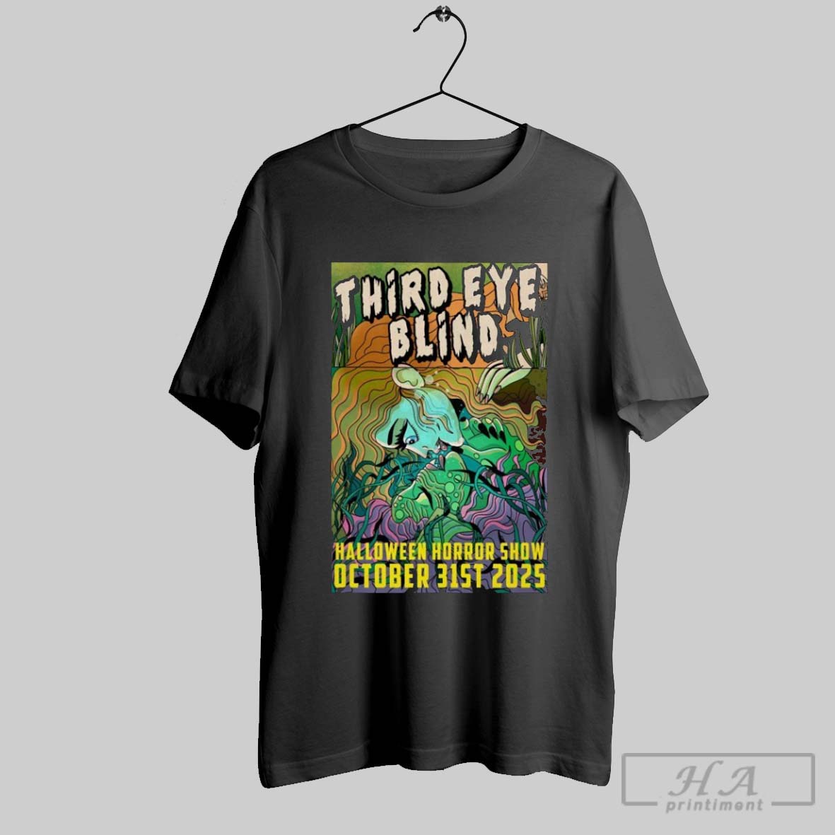 Third Eye Blind Tour Philadelphia Pa 10 31 2025 Halloween Horror Show T Shirts