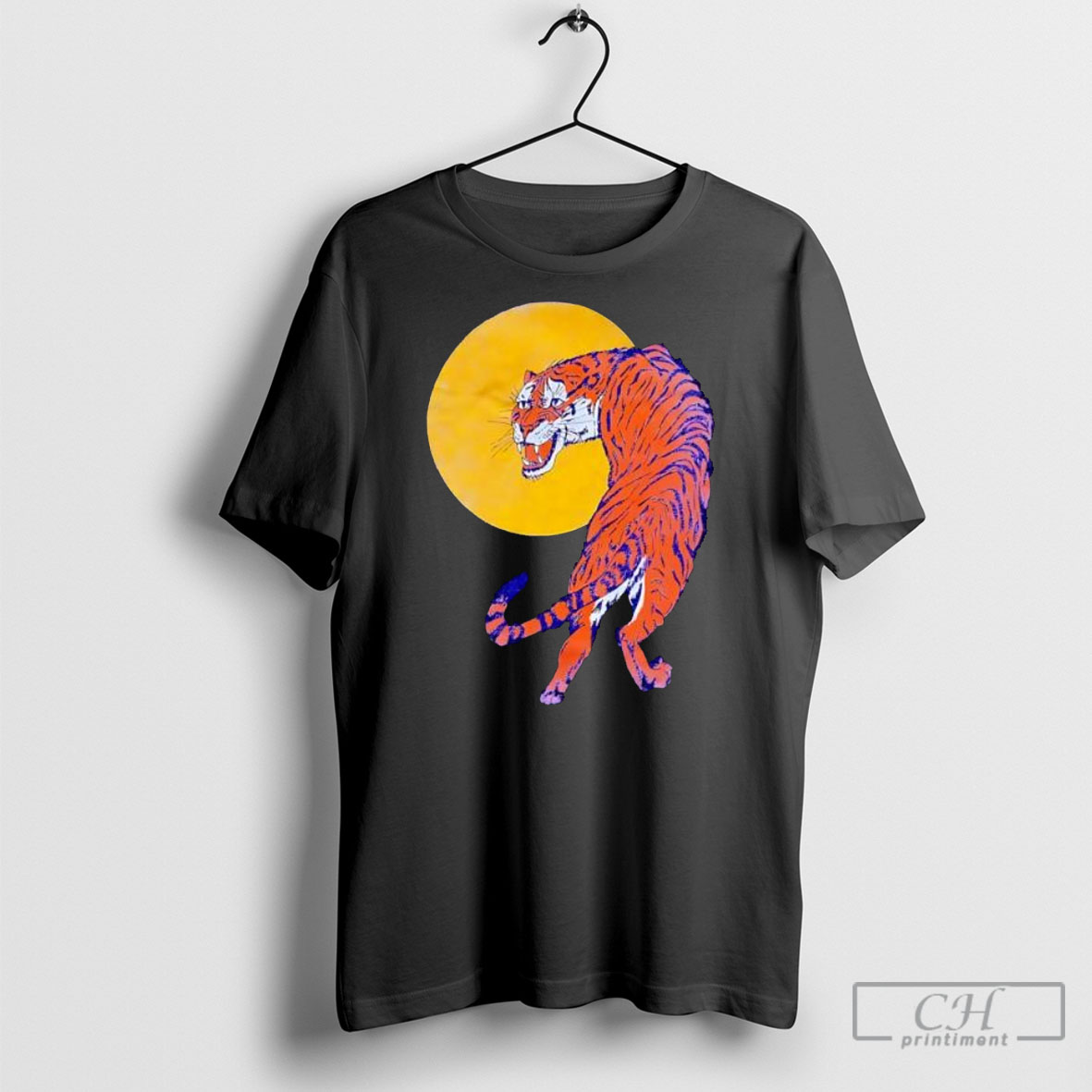 Tiger Moon Shirt Hoodie