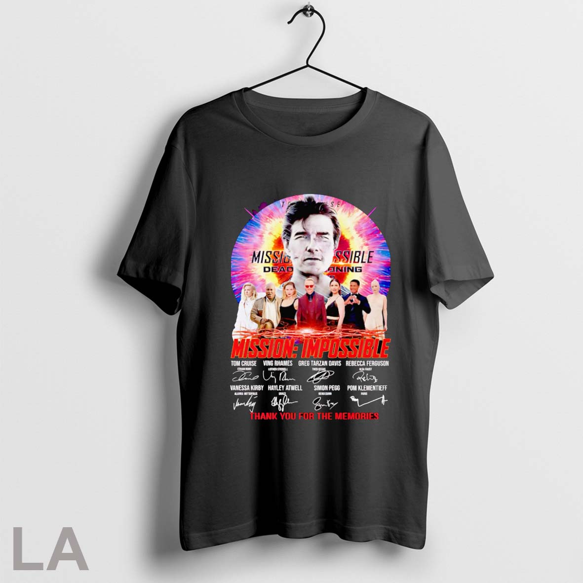 Tom Cruise Mission Impossible Thank You For The Memories T Shirt