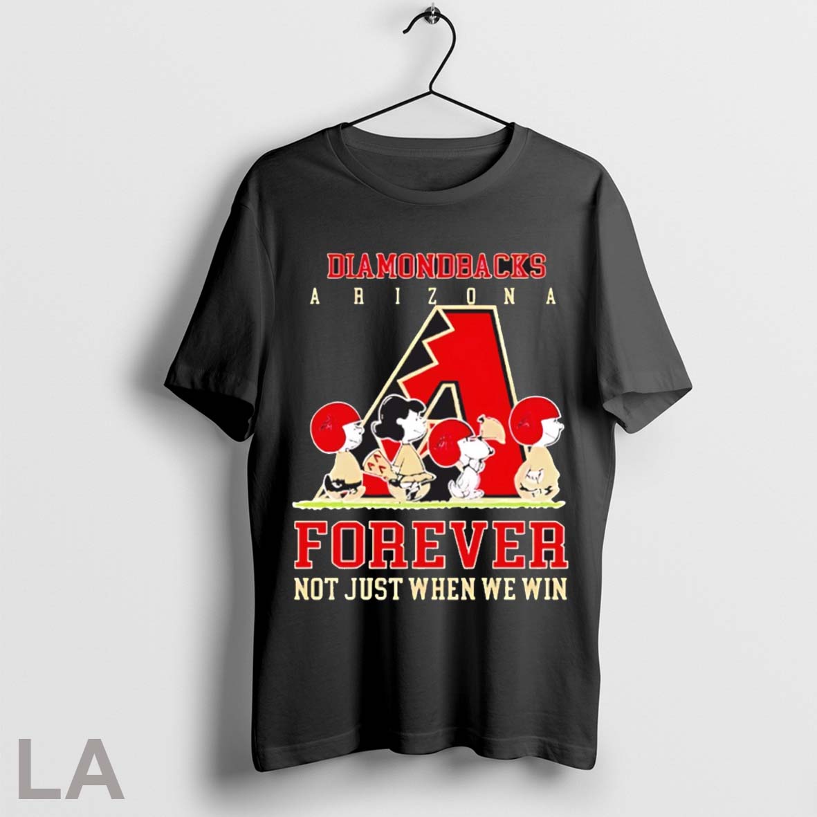 Top Arizona Diamondbacks Forever Not Just When We Win Peanuts Shirt