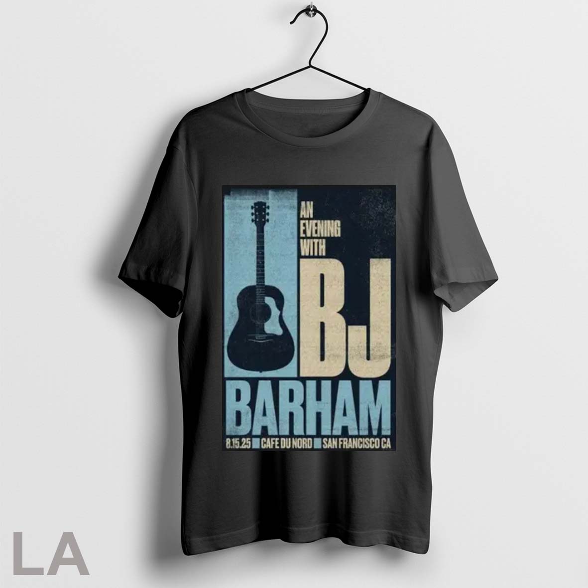 Top Bj Barham San Francisco Ca August 15 2025 Event Guitar T Shirts