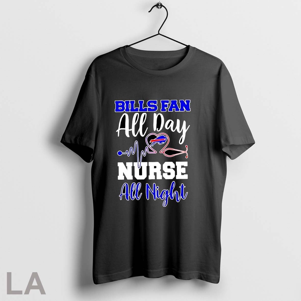Top Buffalo Bills Fan All Day Nurse All Night Shirt