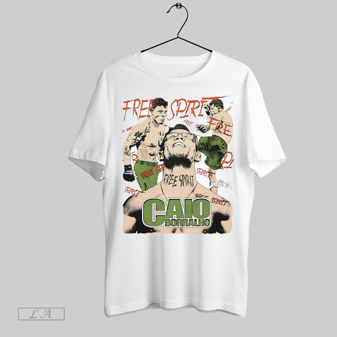 Top Caio Borralho Free Spirit Tshirt Shirt