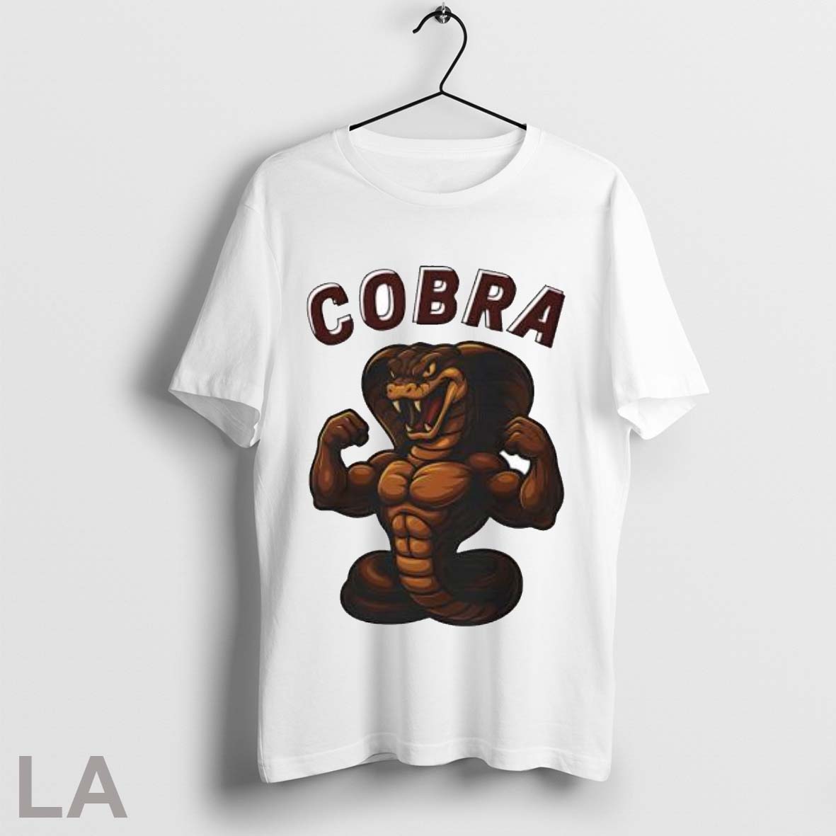Top Cobra Gym Weightlifting T Shirt