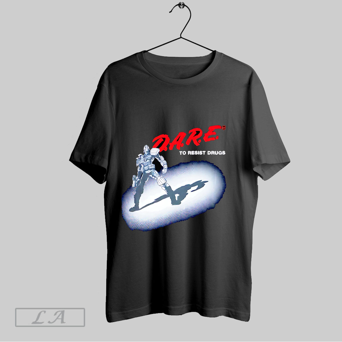 Top Dare To Resist Drugs Terminator T Shirt Shirt