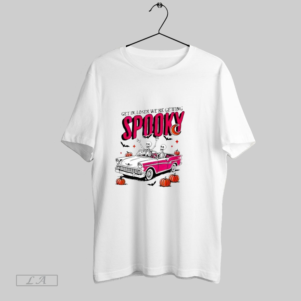 Top Get In Loser Were Getting Spooky Skeleton T Shirt Shirt