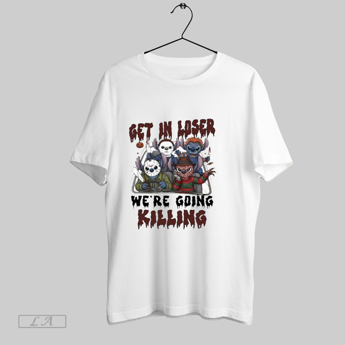 Top Get In Loser Were Going Killing Halloween Shirt