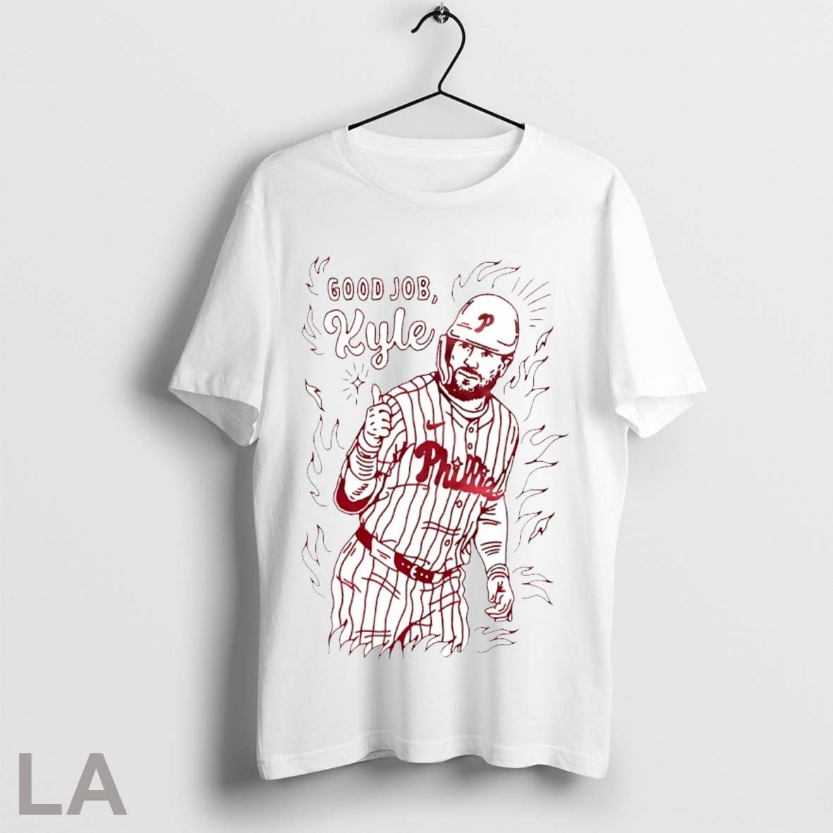 Top Good Job Kyle Schwarber Philadelphia Phillies Baseball Art Shirt