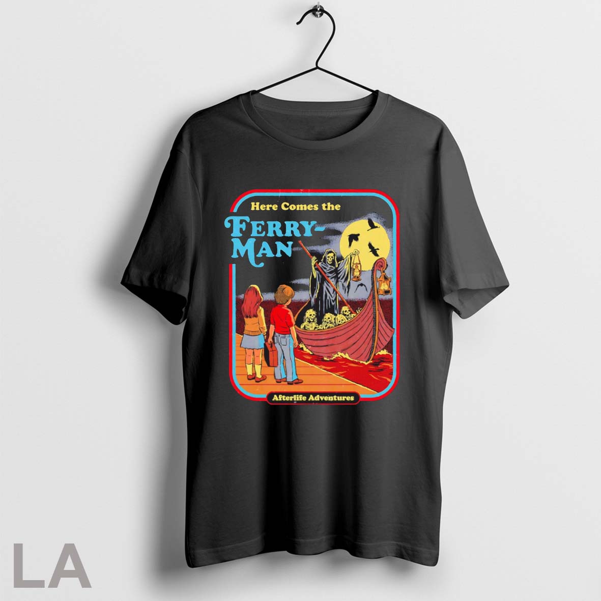 Top Here Comes The Ferryman Afterlife Adventures Shirt
