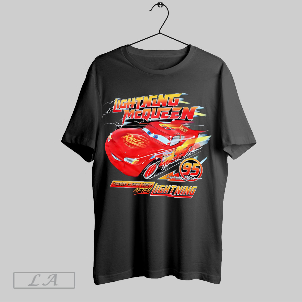 Top Lightning Mcqueen Thunder Always Comes After Lightning Tshirt Shirt