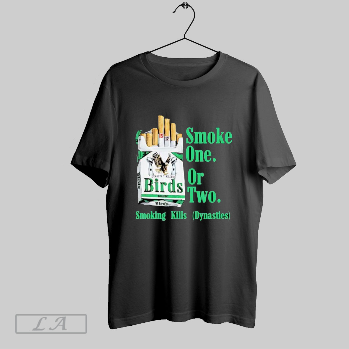 Top Philadelphia Eagles Birds Smoke One Or Two Champions Smoking Kills Tshirt Shirt
