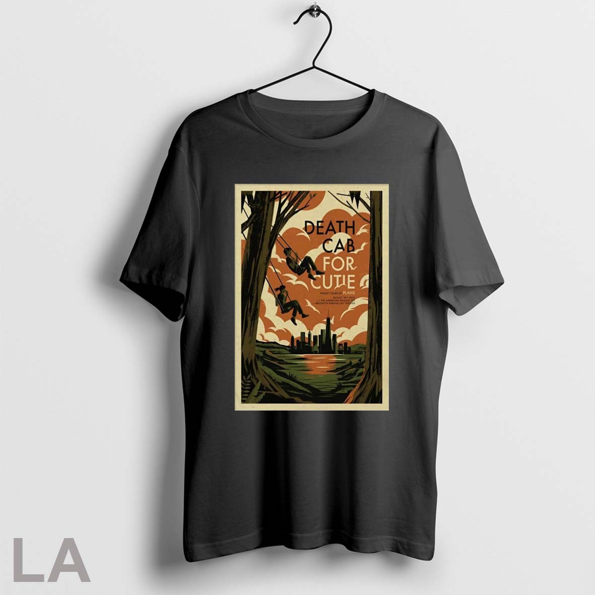 Top Poster Death Cab For Cutie Brooklyn Paramount Theater In Brooklyn Ny August 10 2025 T Shirt