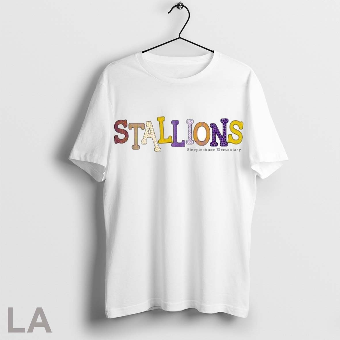 Top Steeplechase Elementary Stallions Spirit Wear T Shirt