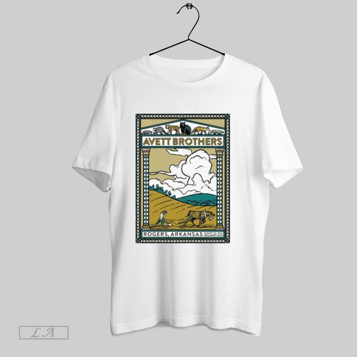 Top The Avett Brothers 08 22 2025 Tour Rogers Arkansas T Shirts