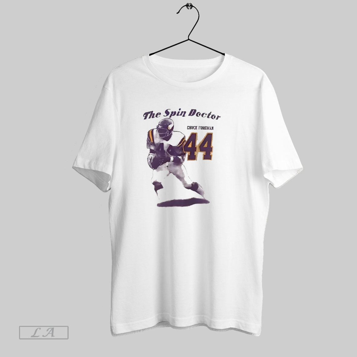 Top The Spin Doctor Chuck Foreman 44 Shirt