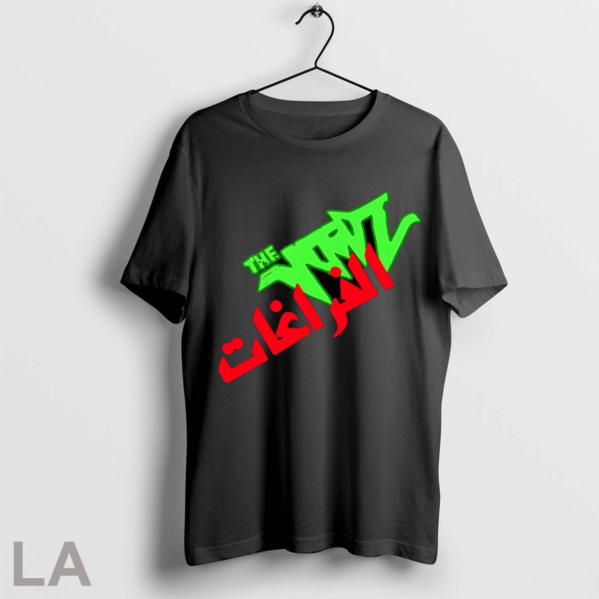 Top The Voidz Blue Demon Lockup Logo T Shirt