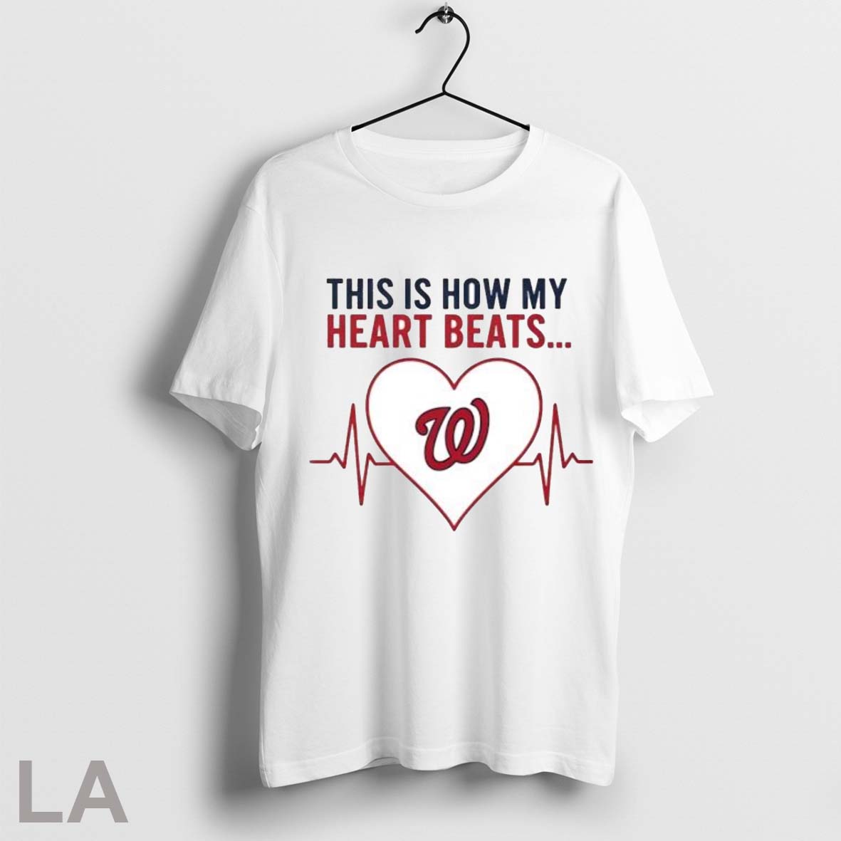 Top This Is How My Heart Beats Washington Nationals Shirt