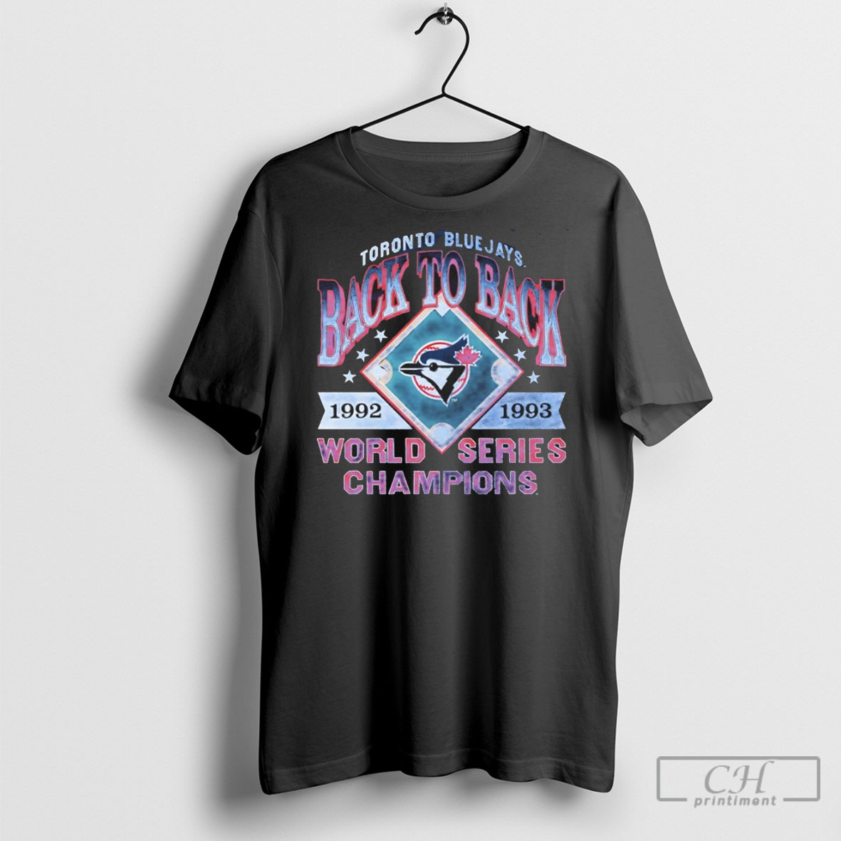 Toronto Blue Jays Back To Back 1992 1993 World Series Champions Shirt