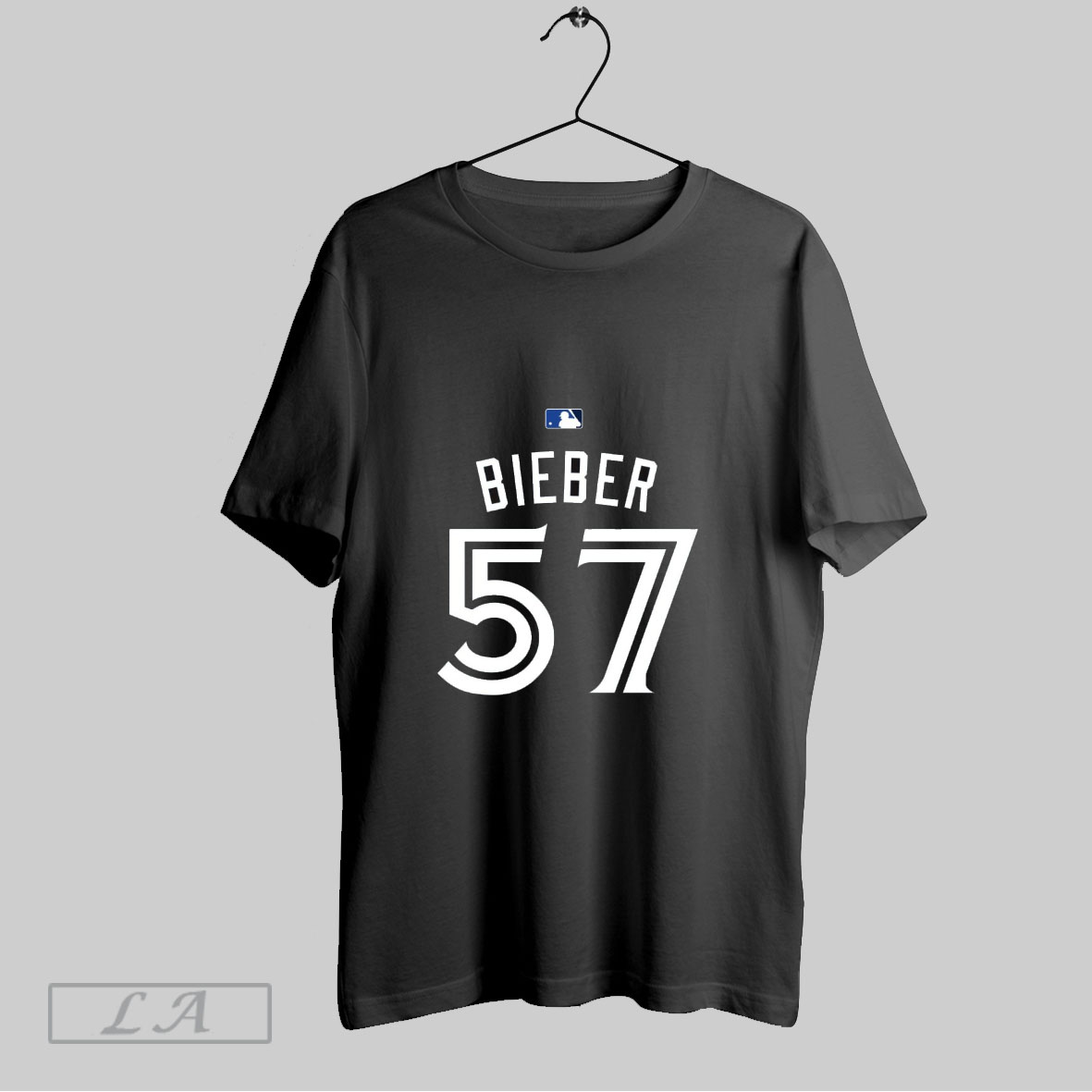 Toronto Blue Jays Rhp Shane Bieber Wear Number 57 Mlb 2025 Shirt