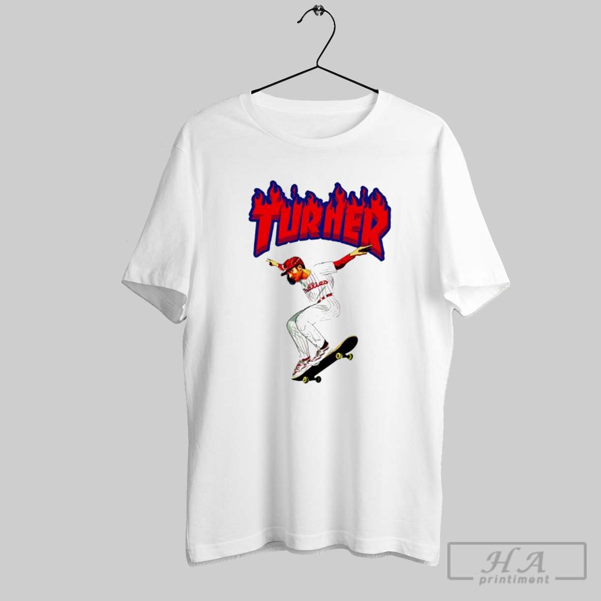 Trea Turner Thrasher Philadelphia Phillies Baseball Tailgate Shirt