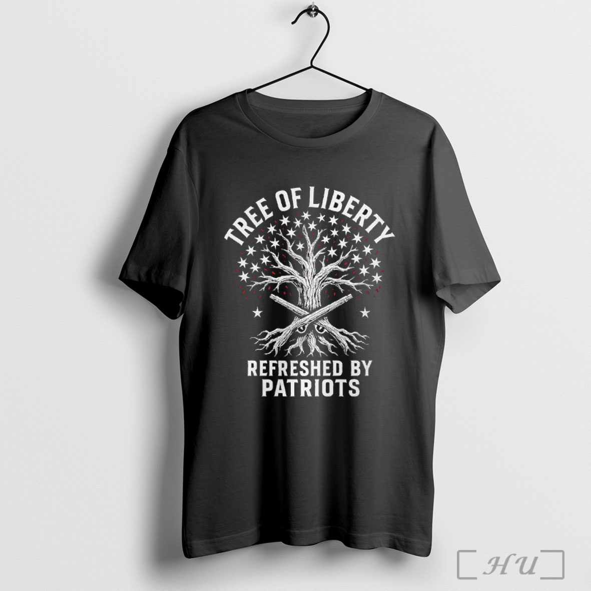Tree Of Liberty Refrenshed By Patriots Star T Shirt Sweatshirt