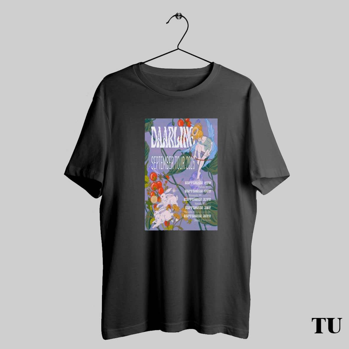 Trending Daarling September Tour 2025 Bunny T Shirts