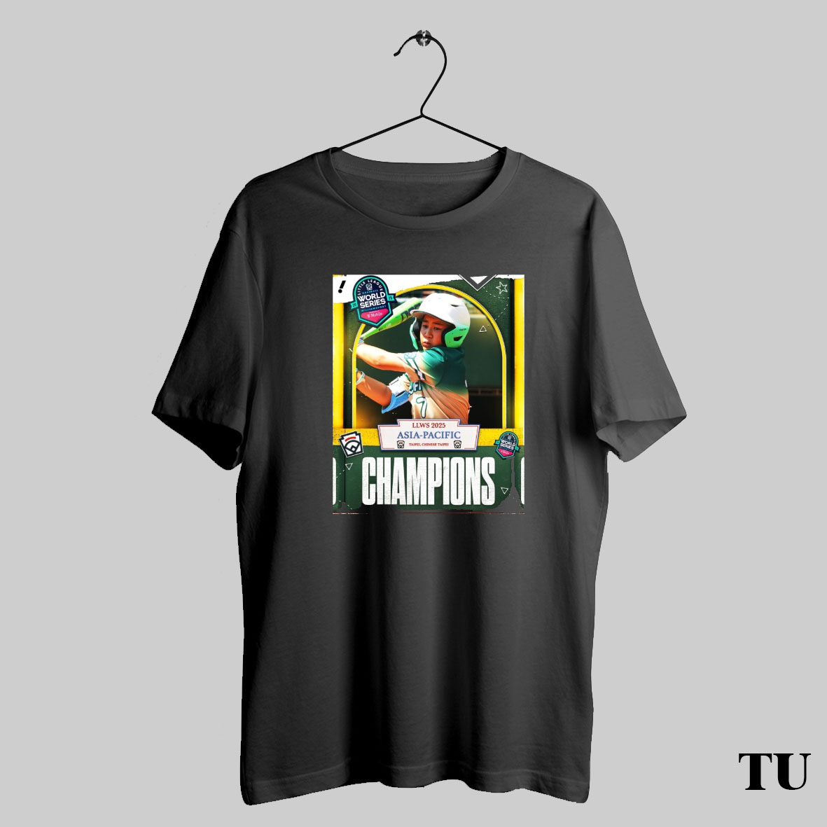 Trending Llws 2025 Asia Pacific Taipei Chinese Taipei Champions Little League Baseball World Series Williamsport Poster T Shirt