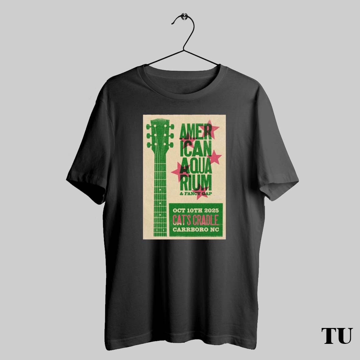 Trending Official Poster American Aquarium October 10th 2025 Cats Cradle In Carrboro Nc T Shirt