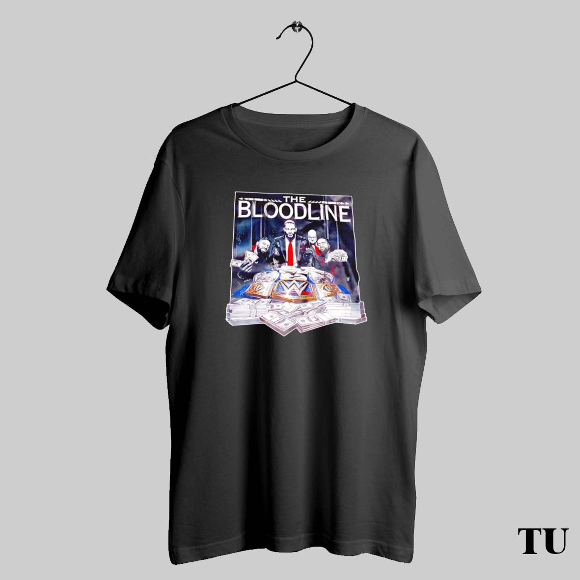 Trending The Bloodline Wwe Shirt