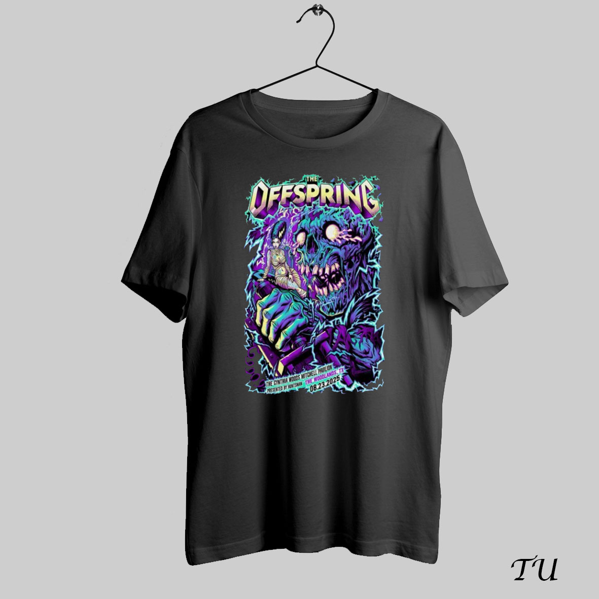 Trending The Offspring The Woodlands Tx 08 23 2025 Tour T Shirts Shirt