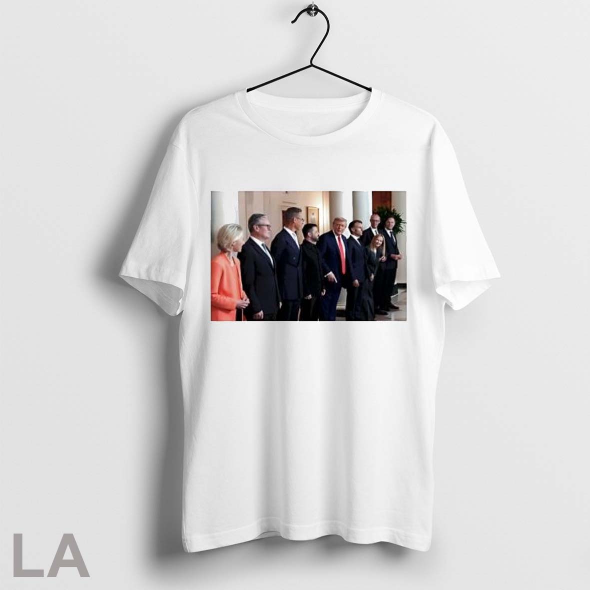 Trump Zelenskyy And European Leaders Meeting Shrit
