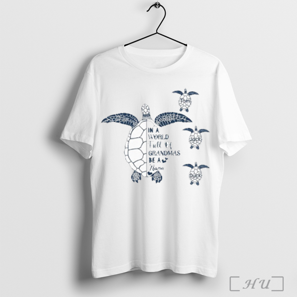 Turtle In A World Full Old Grandmas Be A Nana T Shirt Sweatshirt