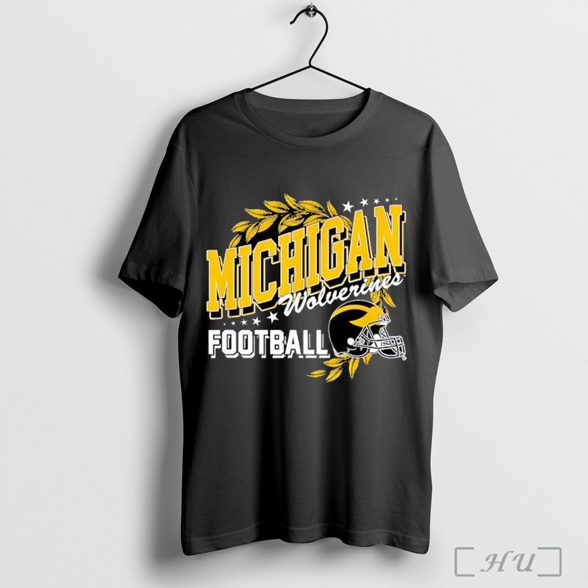 University Of Michigan Wolverines U Of M Football T Shirt Sweatshirt