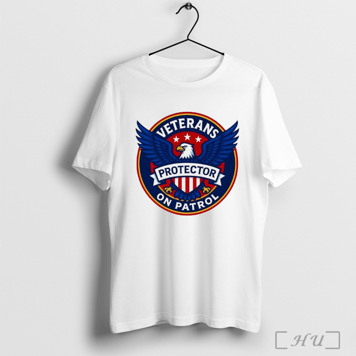 Veterans On Patrol Protector Eagle Logo T Shirt Sweatshirt