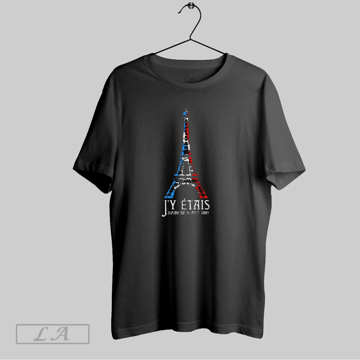 Wwe Clash In Paris 2025 Ribbon Jy Etais Sunday August 30 2025 Shirt