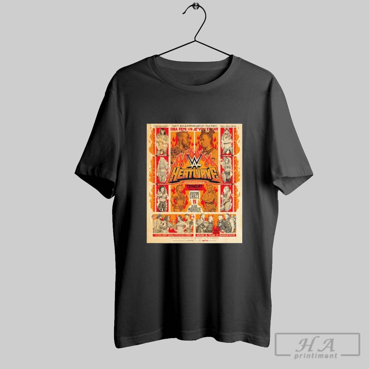 Wwe Heatwave Match Nxt Championship Poster Shirt