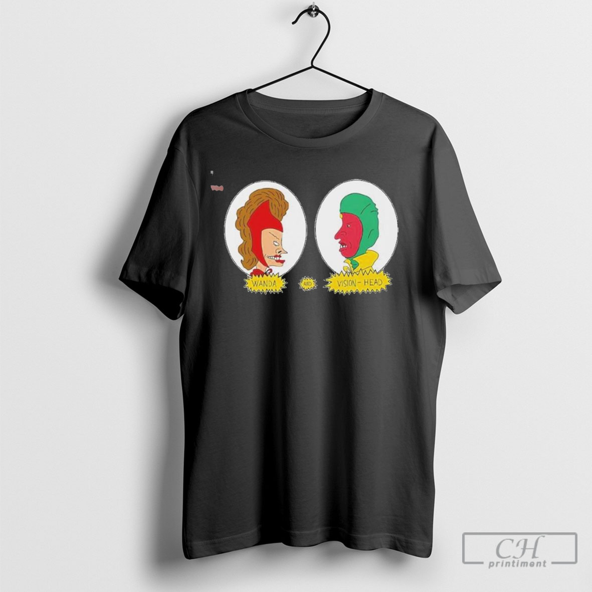 Wanda And Vision Head 2025 Shirt Hoodie